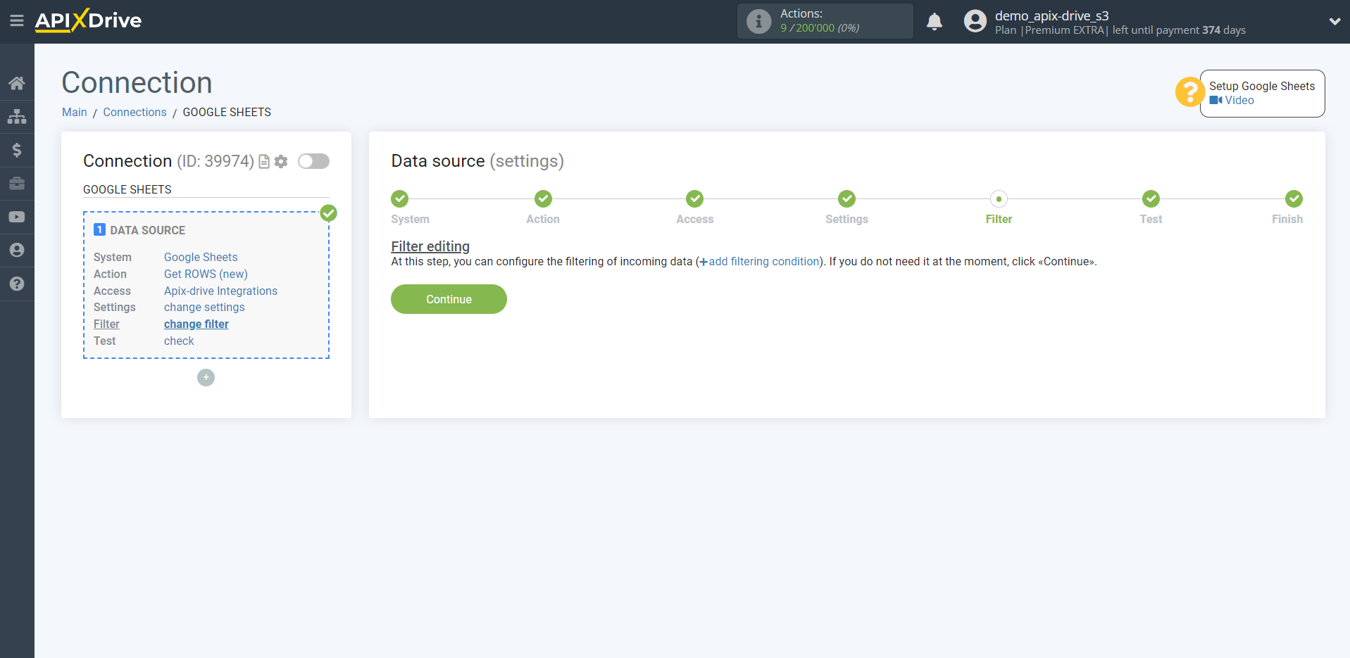 How to Connect Google Sheets as Data Source | Data filter How to Connect Google Sheets as Data Source | Data filter