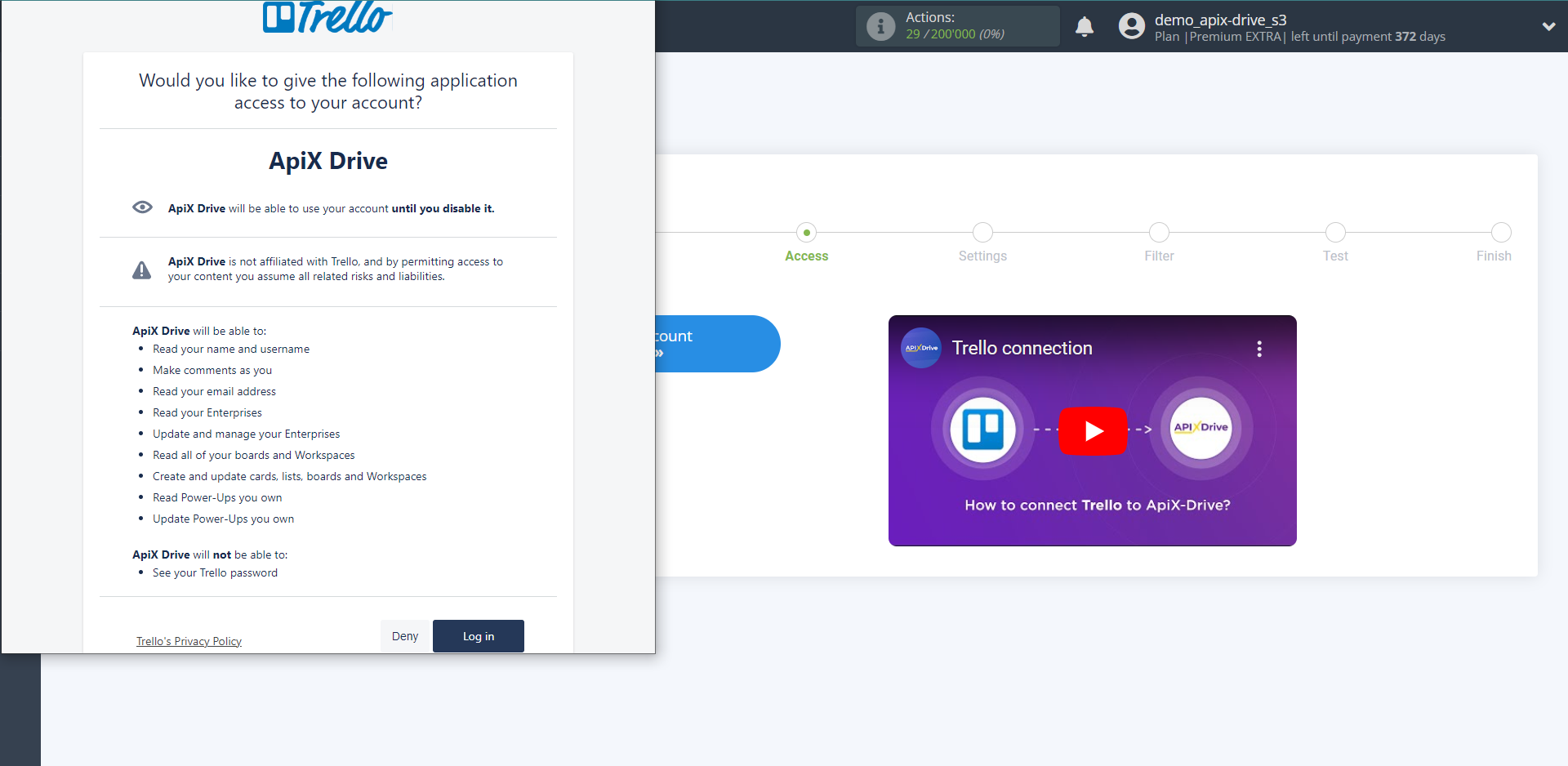 How to Connect Trello as Data Source | Authorization in Trello How to Connect Trello as Data Source | Authorization in Trello