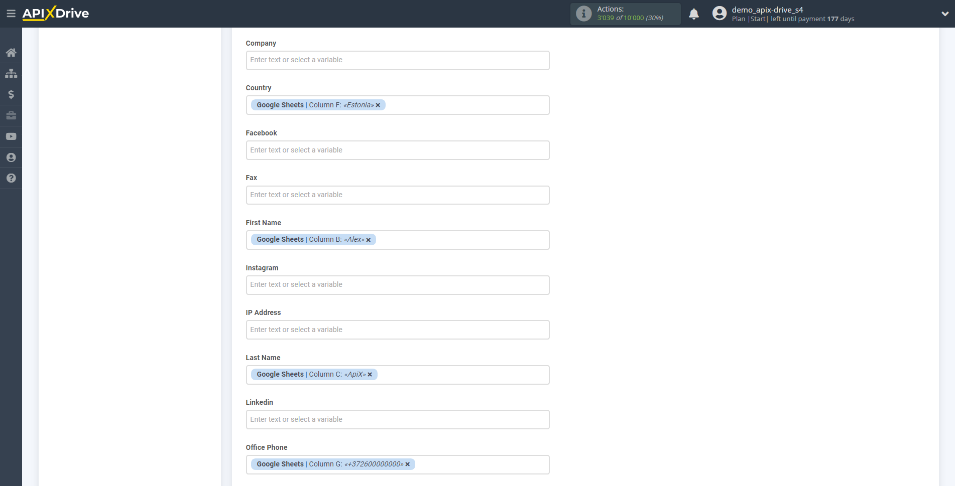 How to Connect Ontraport as Data Destination | Assigning fields How to Connect Ontraport as Data Destination | Assigning fields