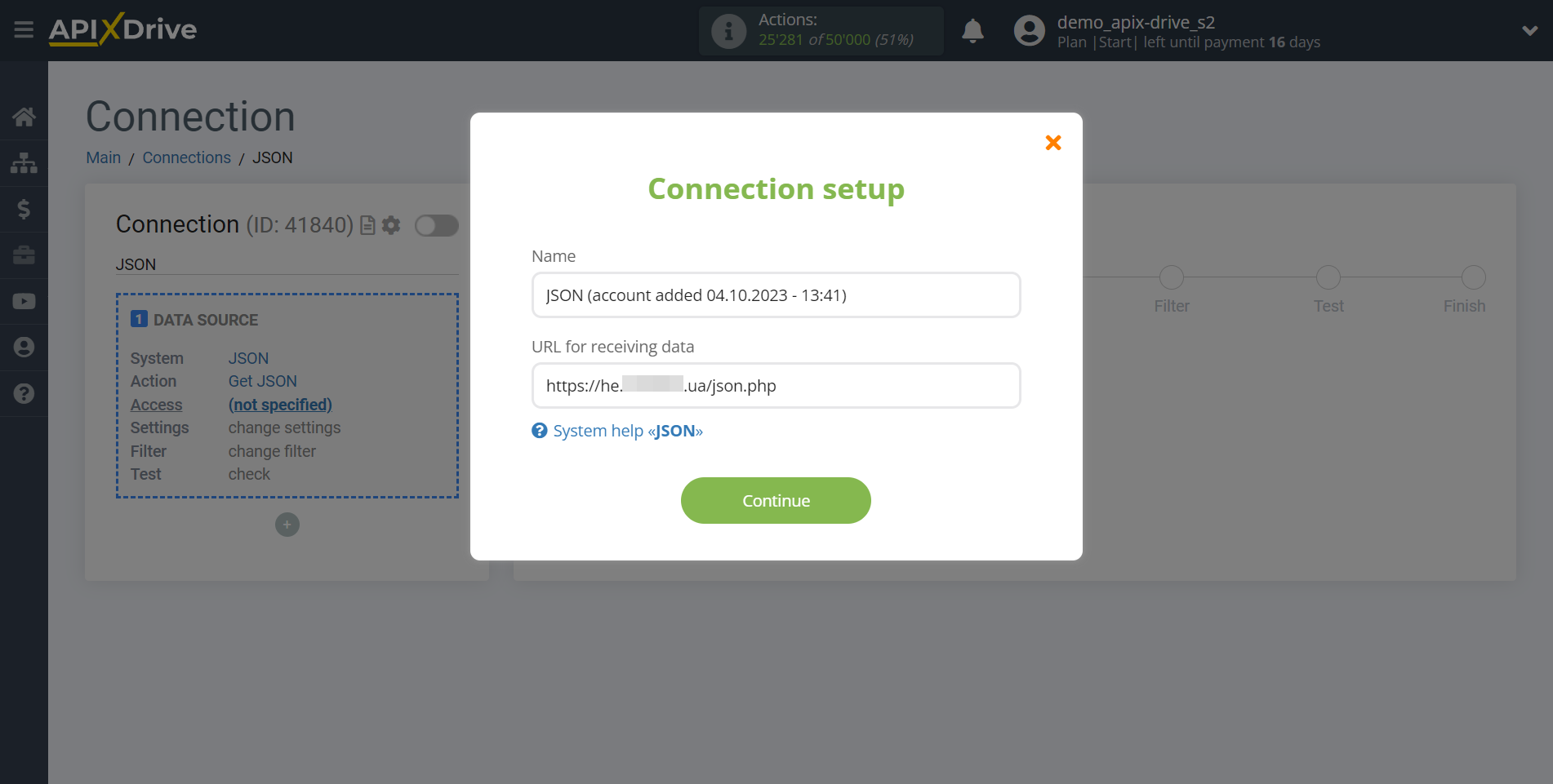 How to Connect JSON as Data Source | Entering a URL to receive data How to Connect JSON as Data Source | Entering a URL to receive data