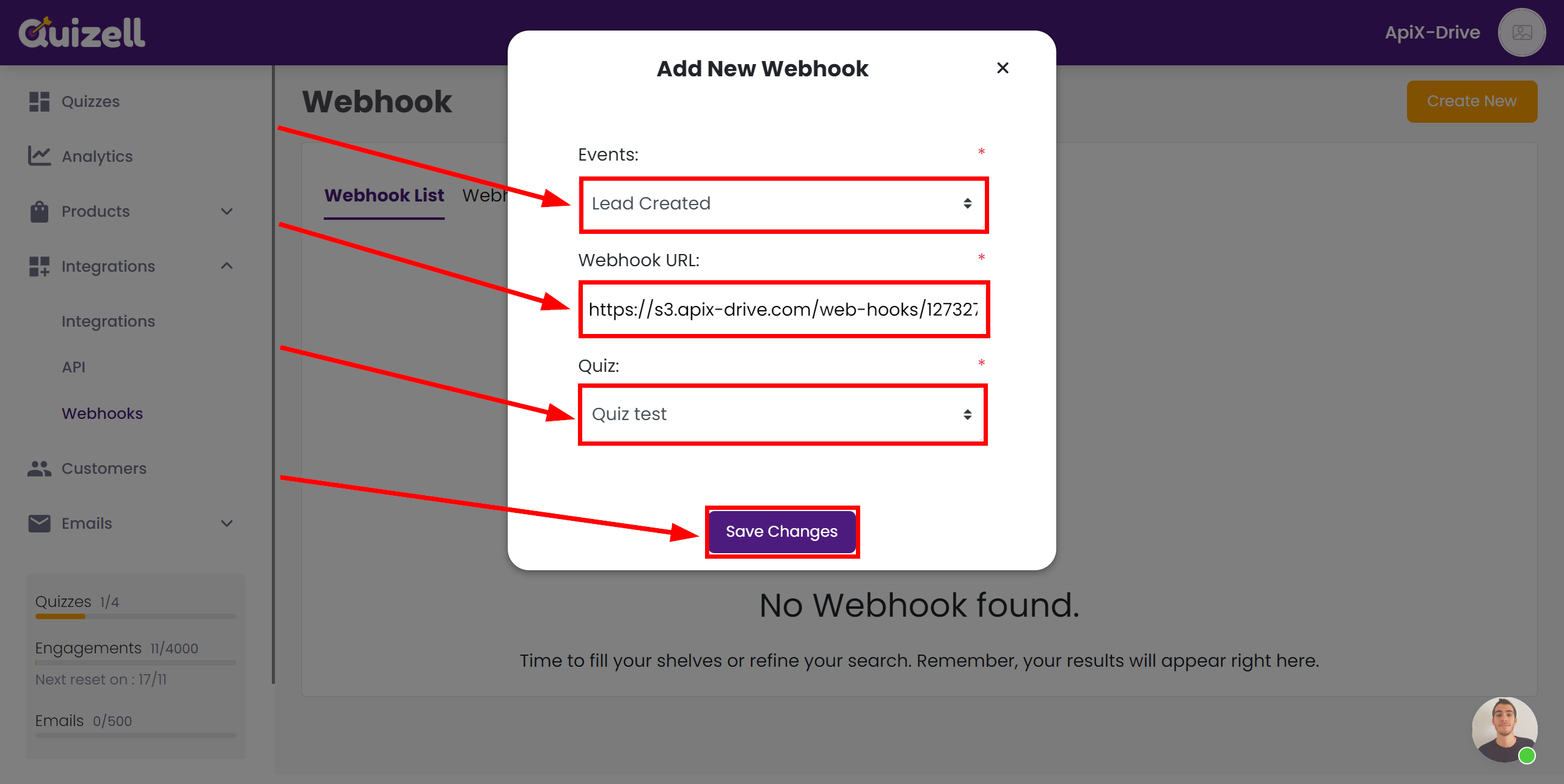 How to Connect Quizell as Data Source | Webhook Setup How to Connect Quizell as Data Source | Webhook Setup