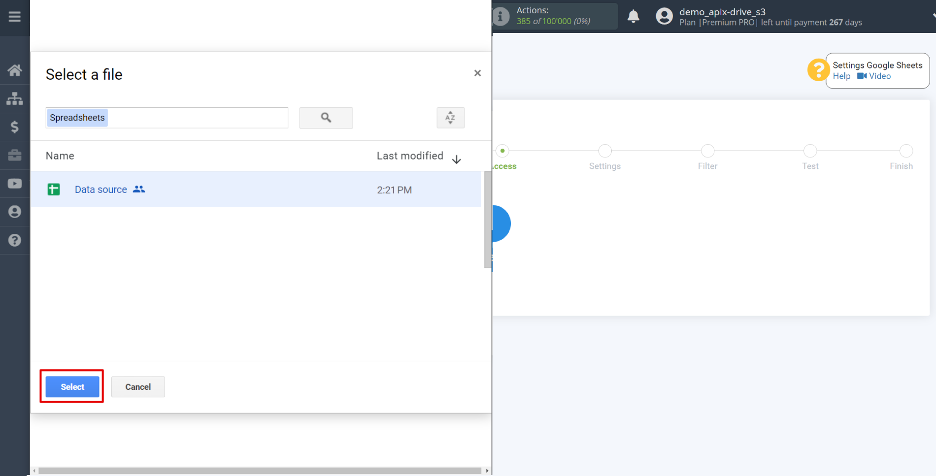 Setting up Drip Contact Search in Google Sheets | Select a Google account to connect Setting up Drip Contact Search in Google Sheets | Select a Google account to connect