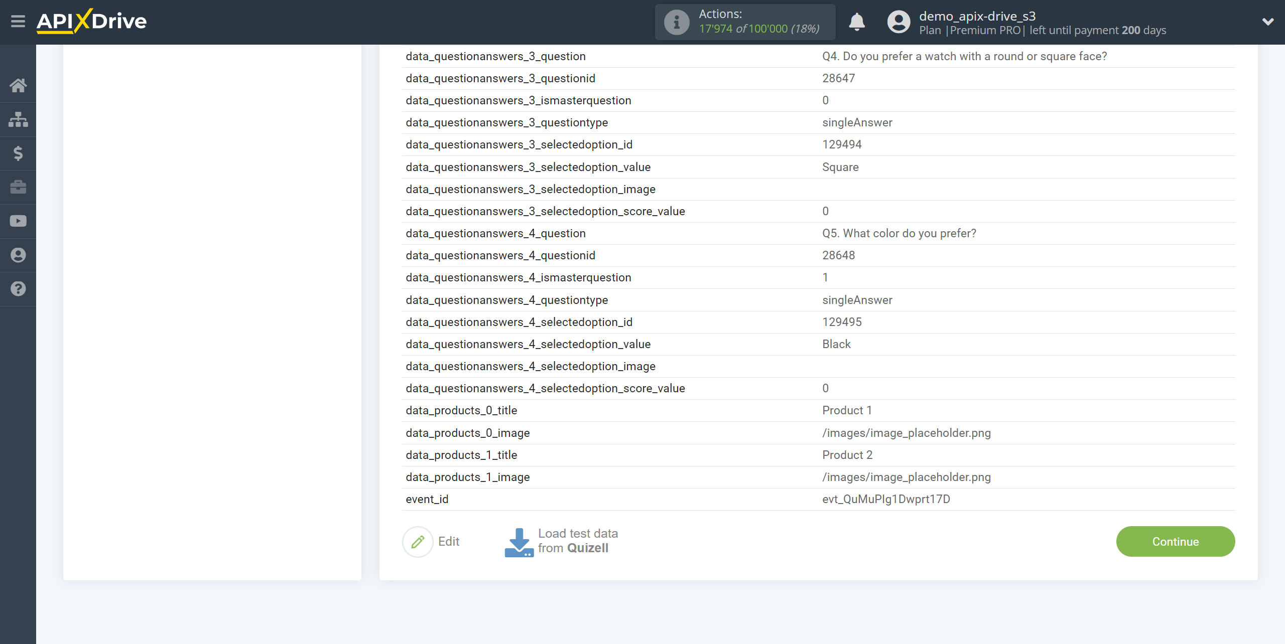 How to Connect Quizell as Data Source | Test data How to Connect Quizell as Data Source | Test data