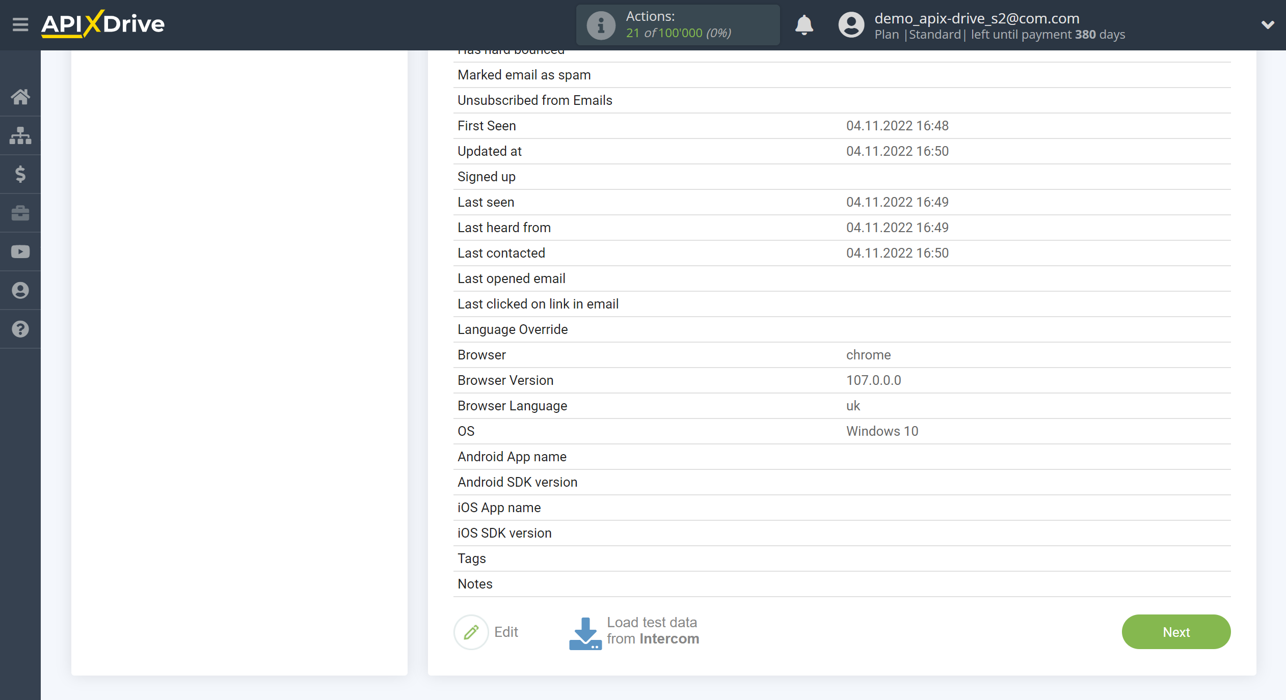 How to Connect Intercom as Data Source | Test data How to Connect Intercom as Data Source | Test data