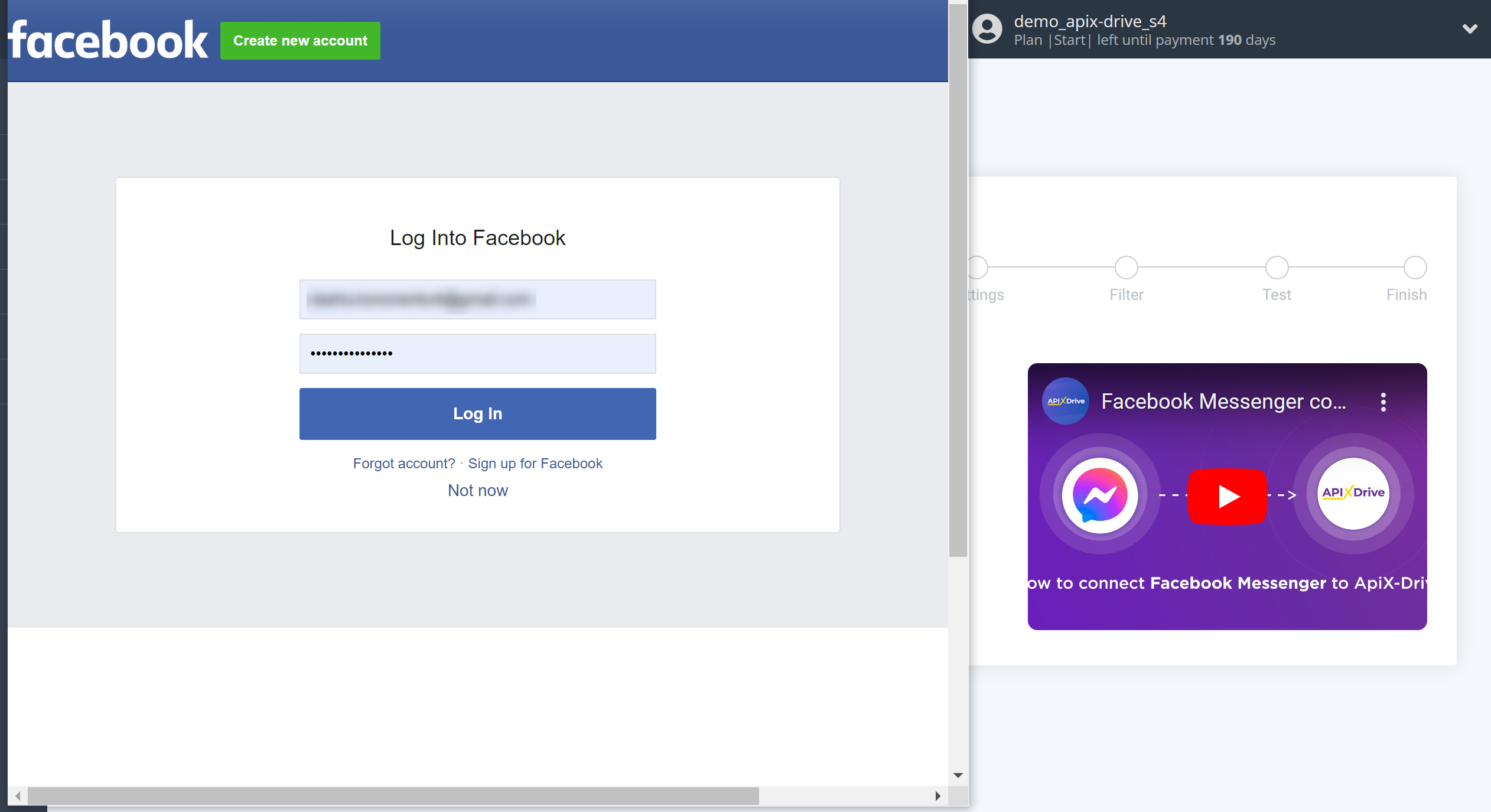 How to Connect Facebook Messenger as Data Source | Account connection How to Connect Facebook Messenger as Data Source | Account connection