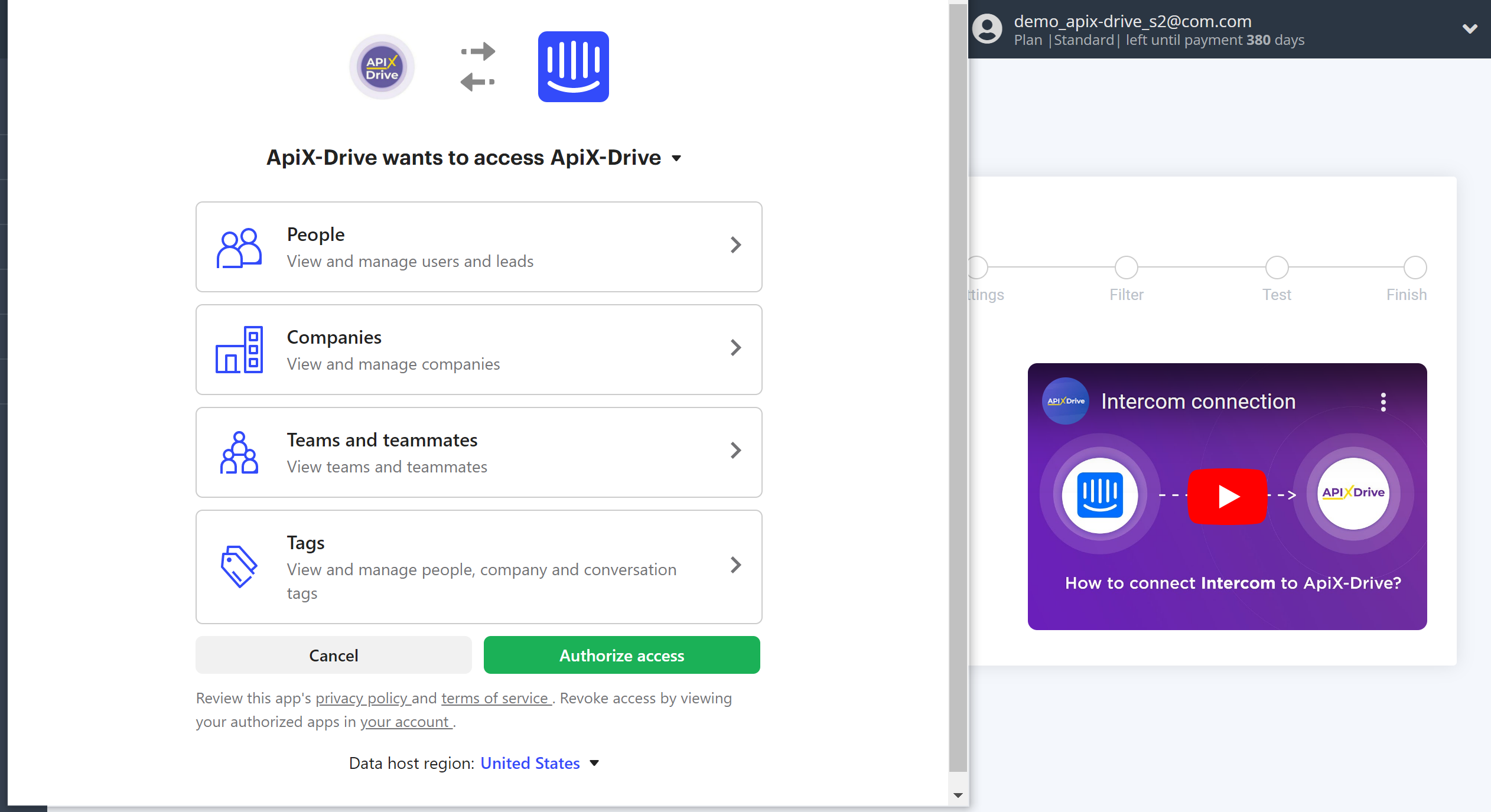 How to Connect Intercom as Data Source | Account connection How to Connect Intercom as Data Source | Account connection