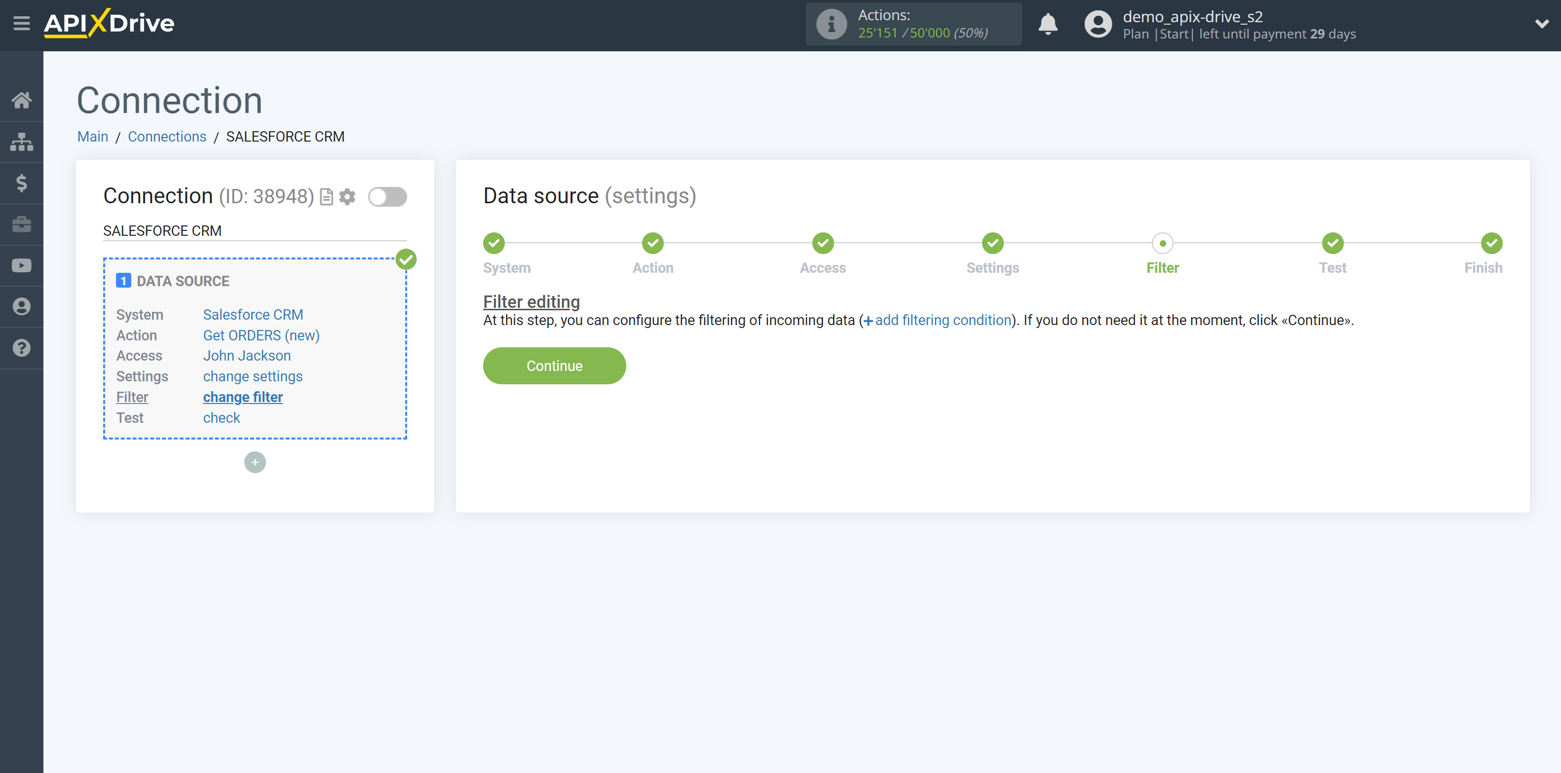 How to Connect Salesforce CRM as Data Source | Data Filter How to Connect Salesforce CRM as Data Source | Data Filter