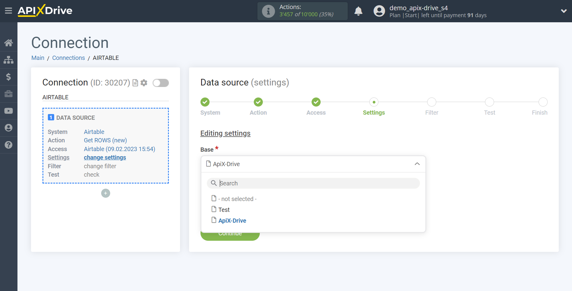 How to Connect AirTable as Data Source | Selecting a database with data How to Connect AirTable as Data Source | Selecting a database with data