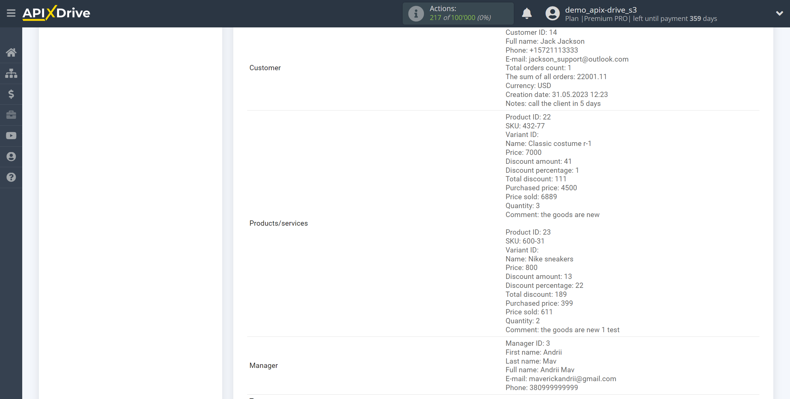 How to Connect KeyCRM as Data Source | Test data How to Connect KeyCRM as Data Source | Test data