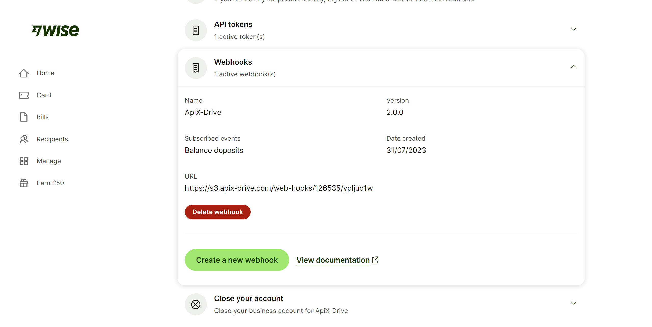 How to Connect Wise as Data Source | Wise connections via Webhook How to Connect Wise as Data Source | Wise connections via Webhook
